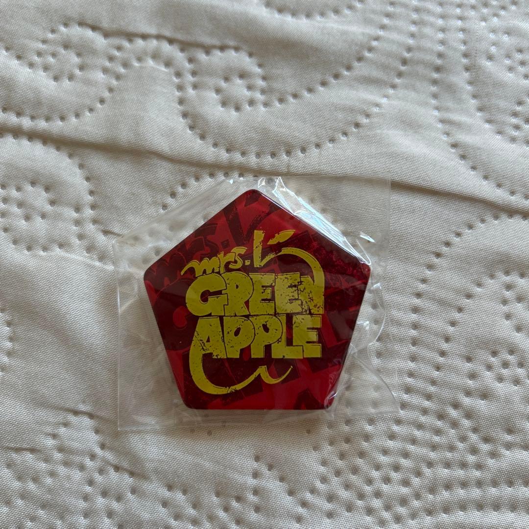 Mrs.GREEN APPLE ピンバッジ　3個　アクリルバッジミセスバッジ