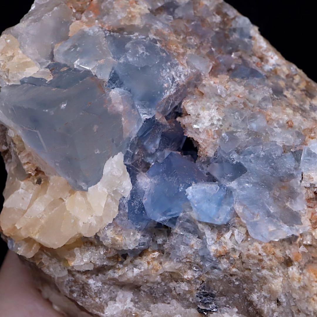 フローライト 蛍石 ガレナ ニューメキシコ 方鉛鉱 原石955.7g FL422