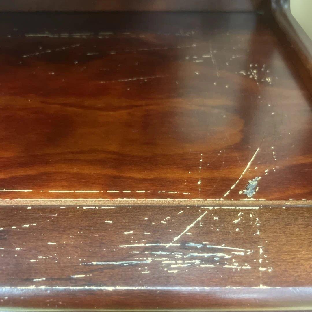 最終値下げ‼️カリモク オールドカリモク 電話台 ダークブラウン