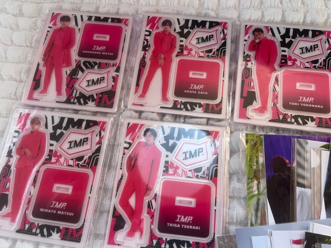 IMP. IMPACTors アクスタ、公式写真、公式うちわセット