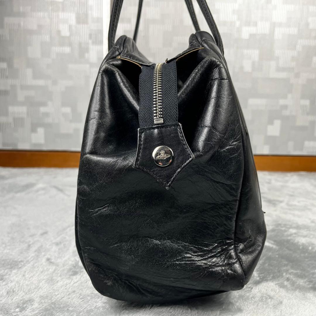 Vivienne Westwood ミニボストンバッグ ブラック 黒 オーブ