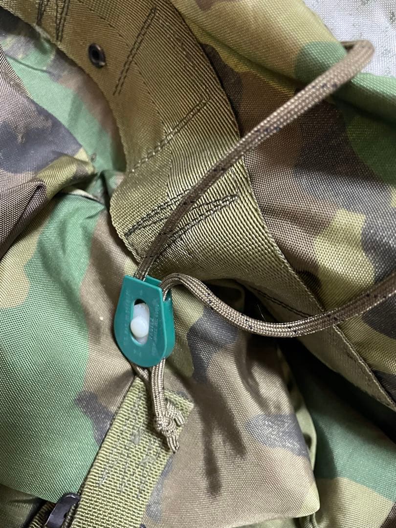 アメリカ軍/米軍放出品？ アリスパック ミリタリーバックパック ウッドランド迷彩