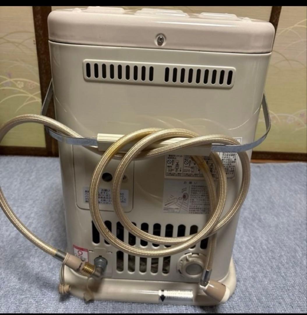 リンナイ都市ガス用ストーブ　ホワイト