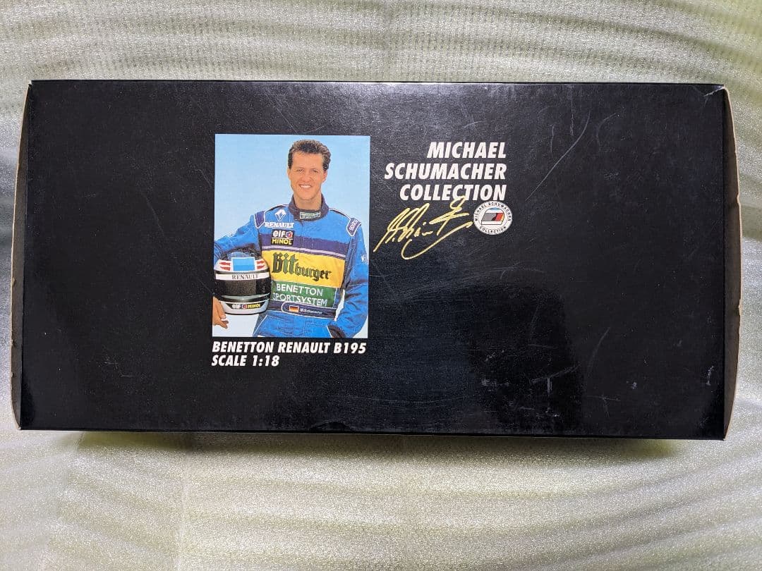 ミニカー MINICHAMPS BENETTON RENAULT B195 1/18