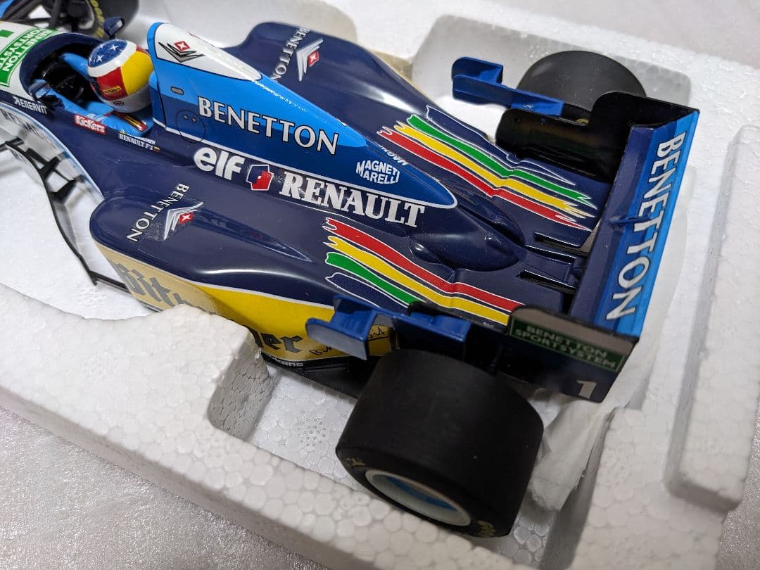 ミニカー MINICHAMPS BENETTON RENAULT B195 1/18