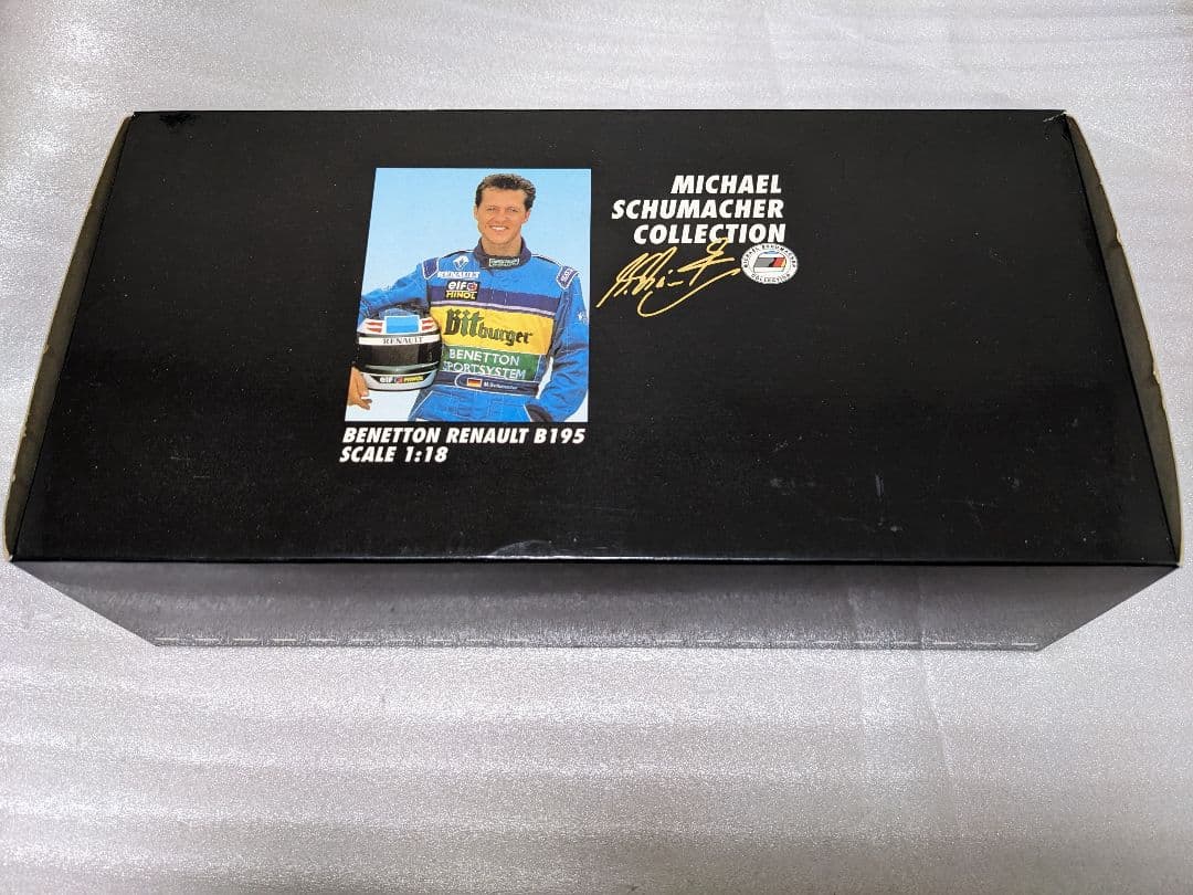 ミニカー MINICHAMPS BENETTON RENAULT B195 1/18