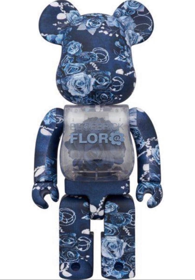 BE@RBRICK FLOR@ DENIM 1000％