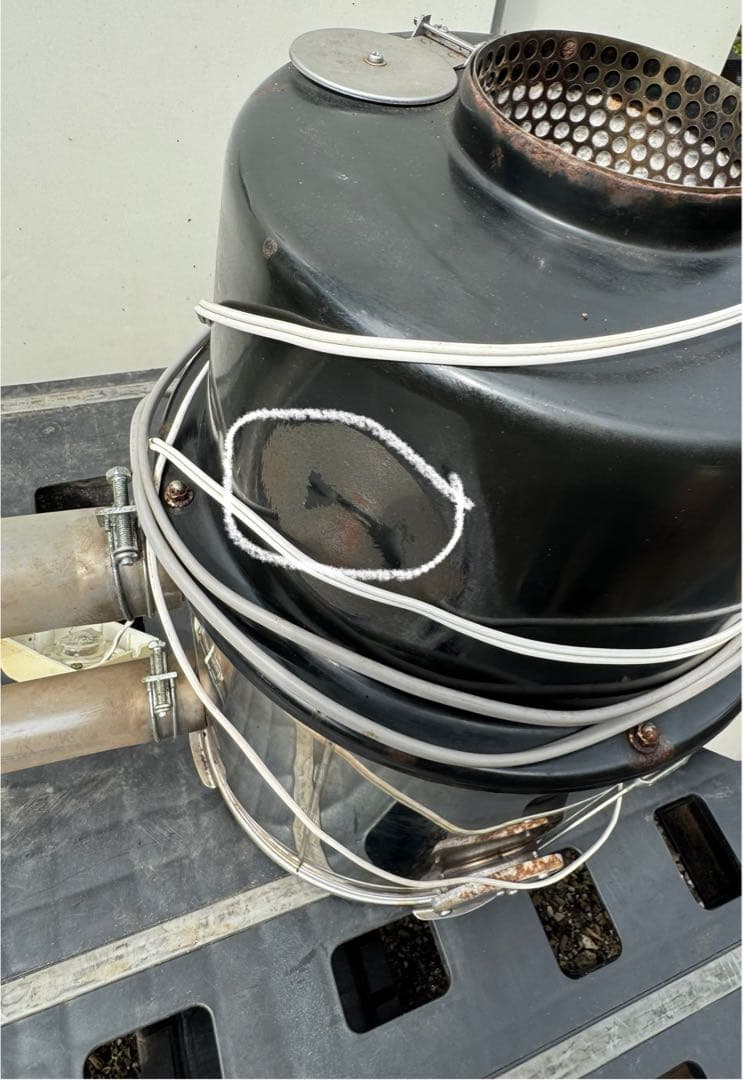 とし様購入品長府灯油バーナー、風呂ボイラー