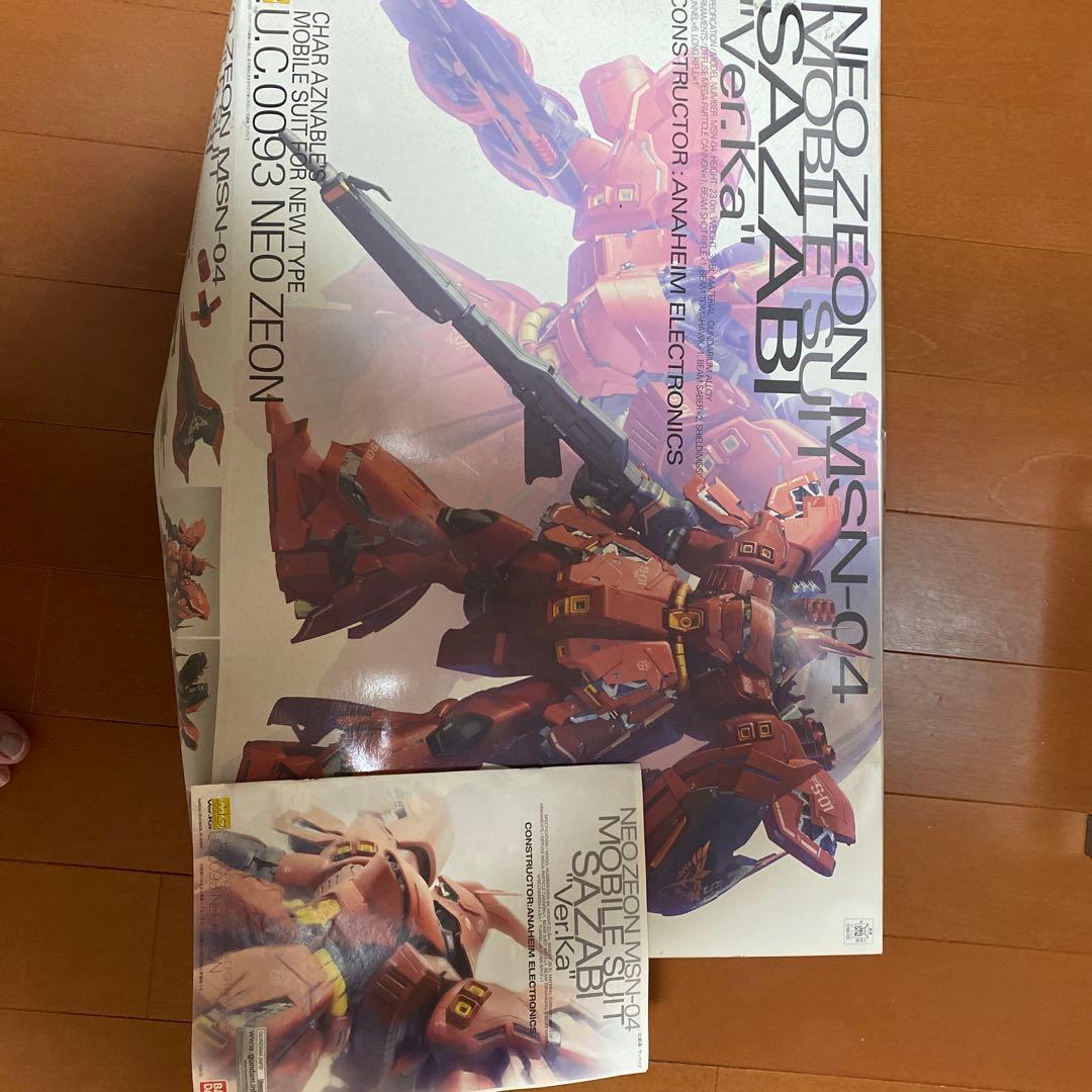 MSN-04 サザビー プラモデル 1/100 MG サザビー　ver ka