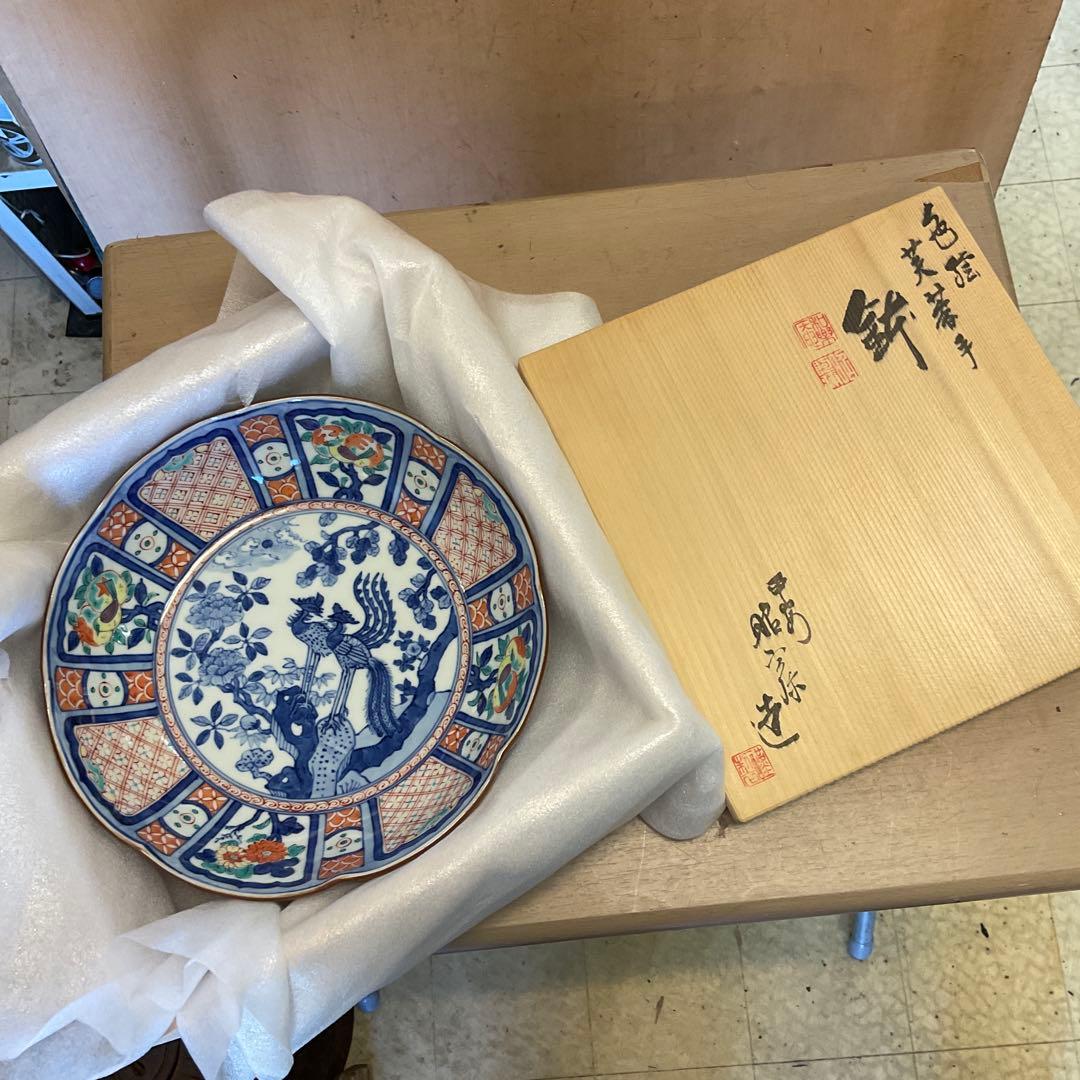 京焼　清水焼『高野昭阿弥　昭阿弥』　鉢　木箱入りの未使用保管品