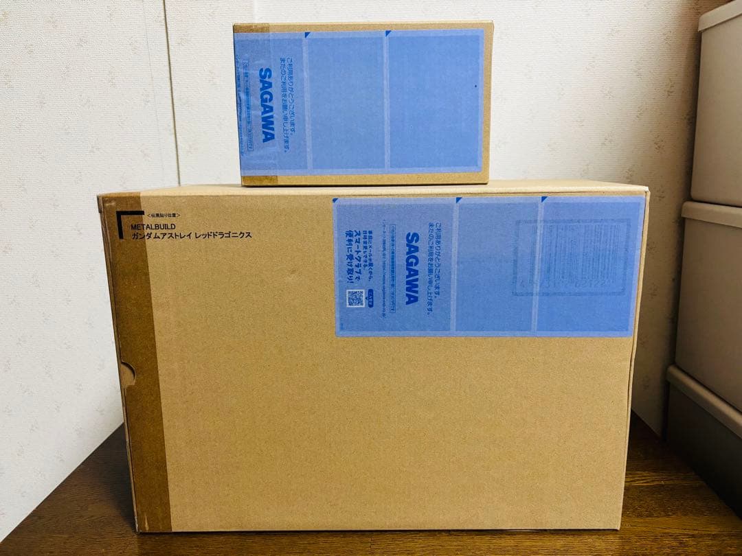 メタルビルド ガンダムアストレイ レッドドラゴニクス 交換パーツ付 輸送箱未開封