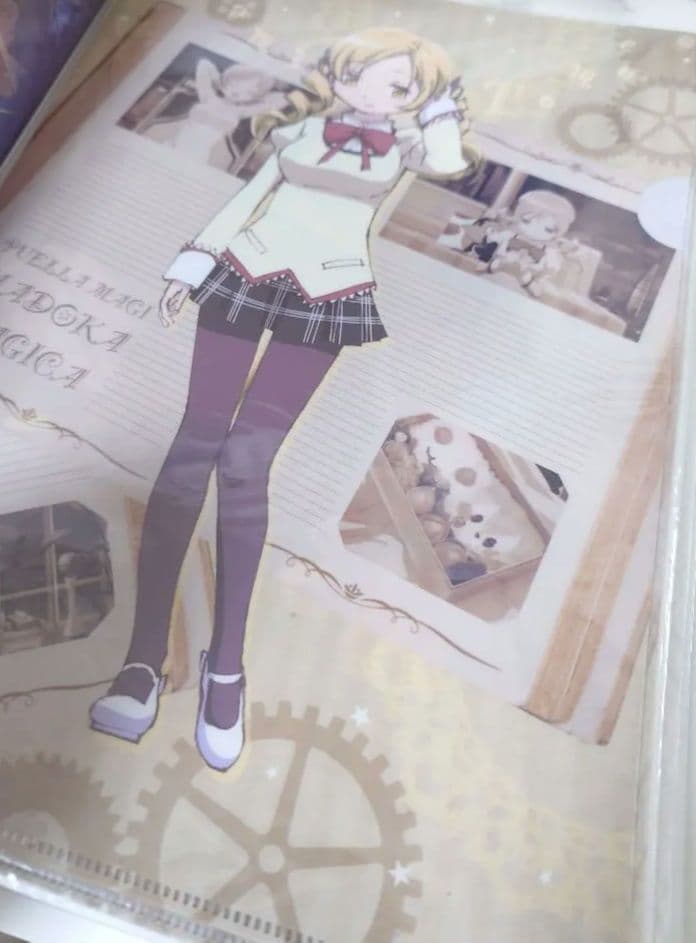 魔法少女まどかマギカ　ファイルブック　クリアファイル収納ケース　バインダー