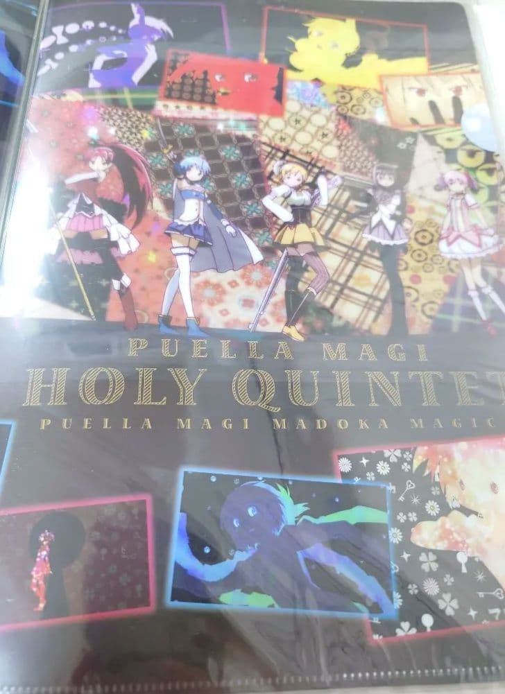 魔法少女まどかマギカ　ファイルブック　クリアファイル収納ケース　バインダー