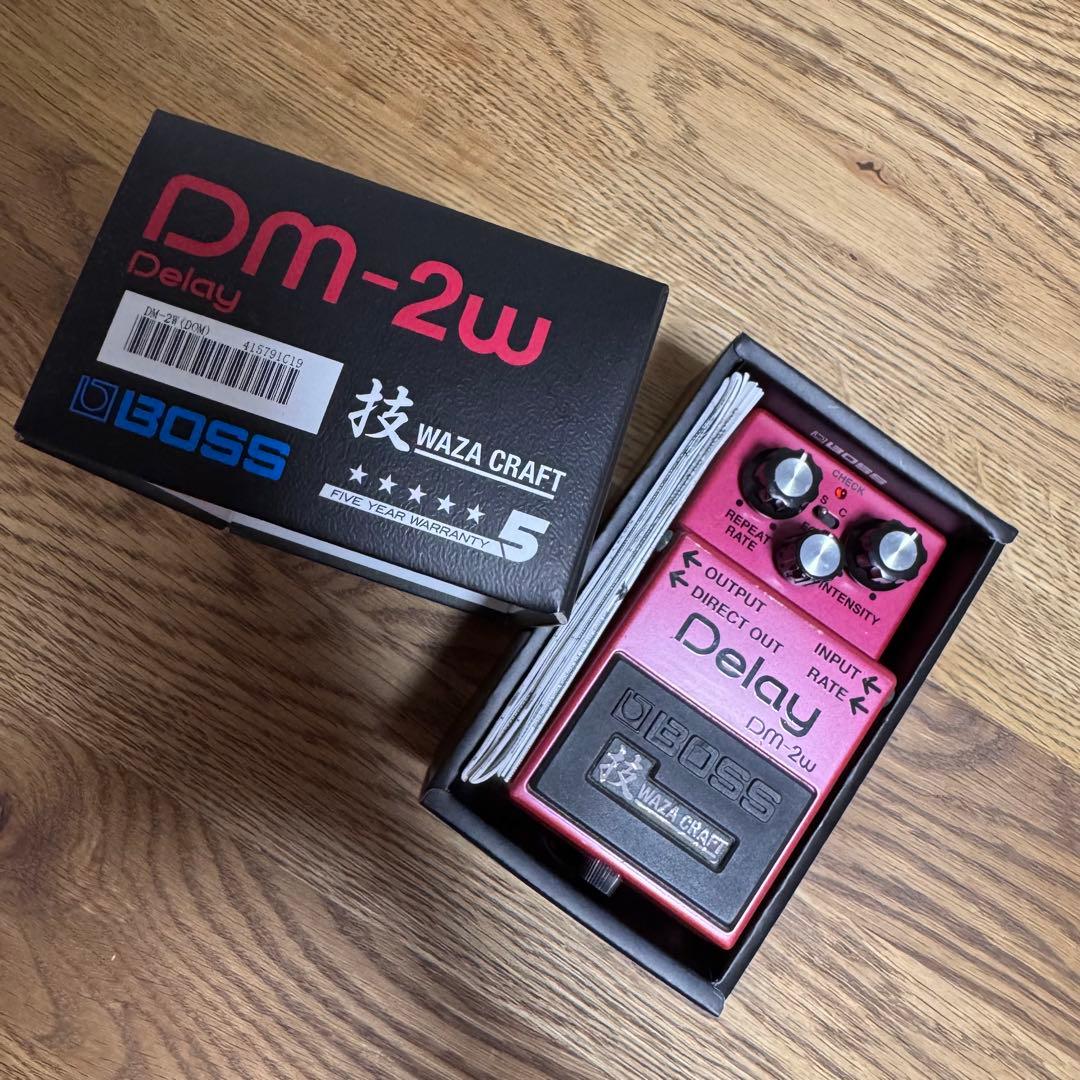 BOSS Delay Dm-2w 技 WAZA CRAFT（アナログ・ディレイ）