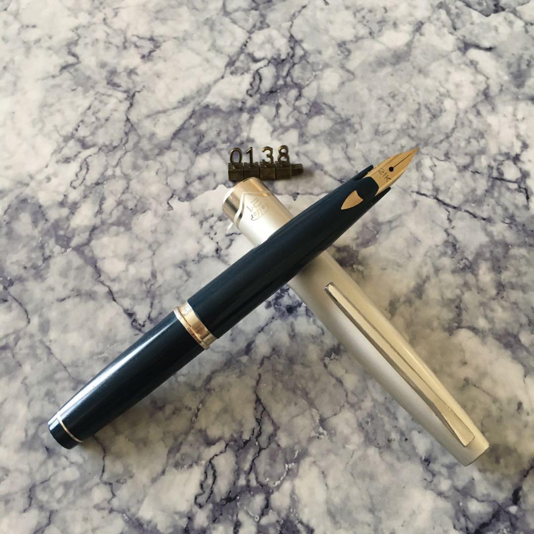 #0138 オーバーホール済み 万年筆 SAILOR ショート21k