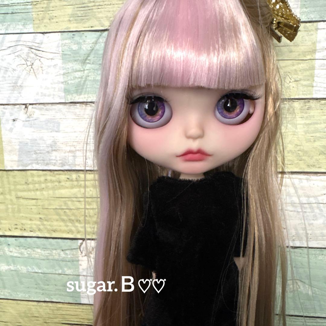 アイシードールカスタム❤︎ピンク×薄パープル❤︎