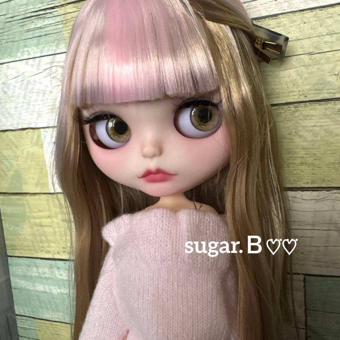 アイシードールカスタム❤︎ピンク×薄パープル❤︎