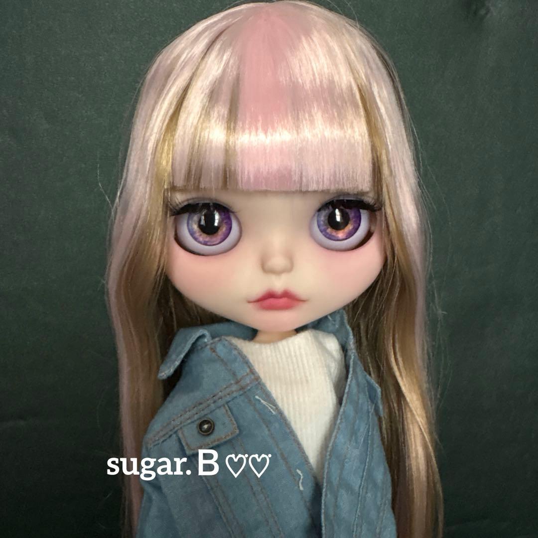 アイシードールカスタム❤︎ピンク×薄パープル❤︎