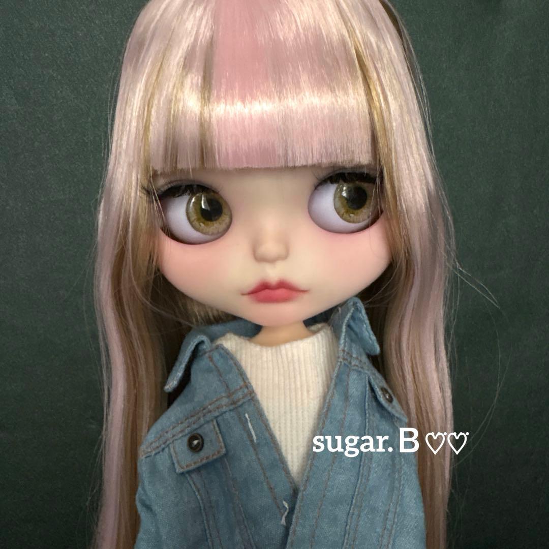 アイシードールカスタム❤︎ピンク×薄パープル❤︎