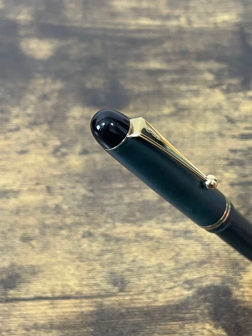 試筆のみ　最初期型 1987年製　バランサー付　マットグリーン　67 万年筆