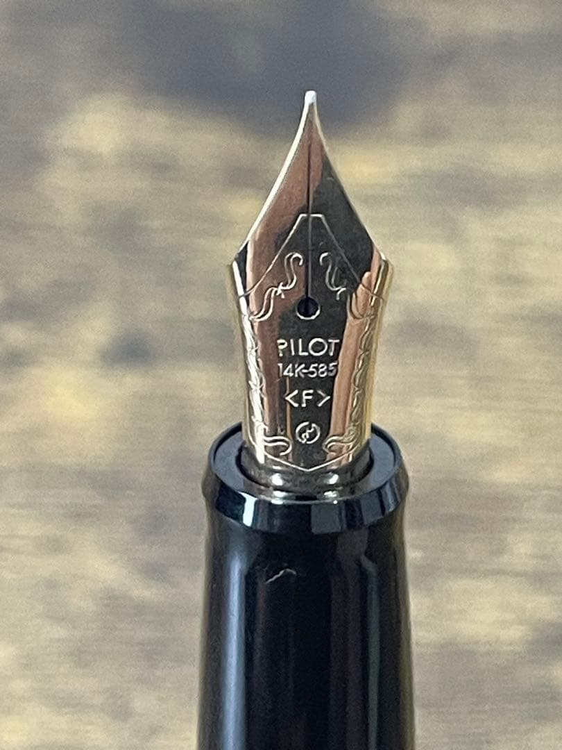 試筆のみ　最初期型 1987年製　バランサー付　マットグリーン　67 万年筆