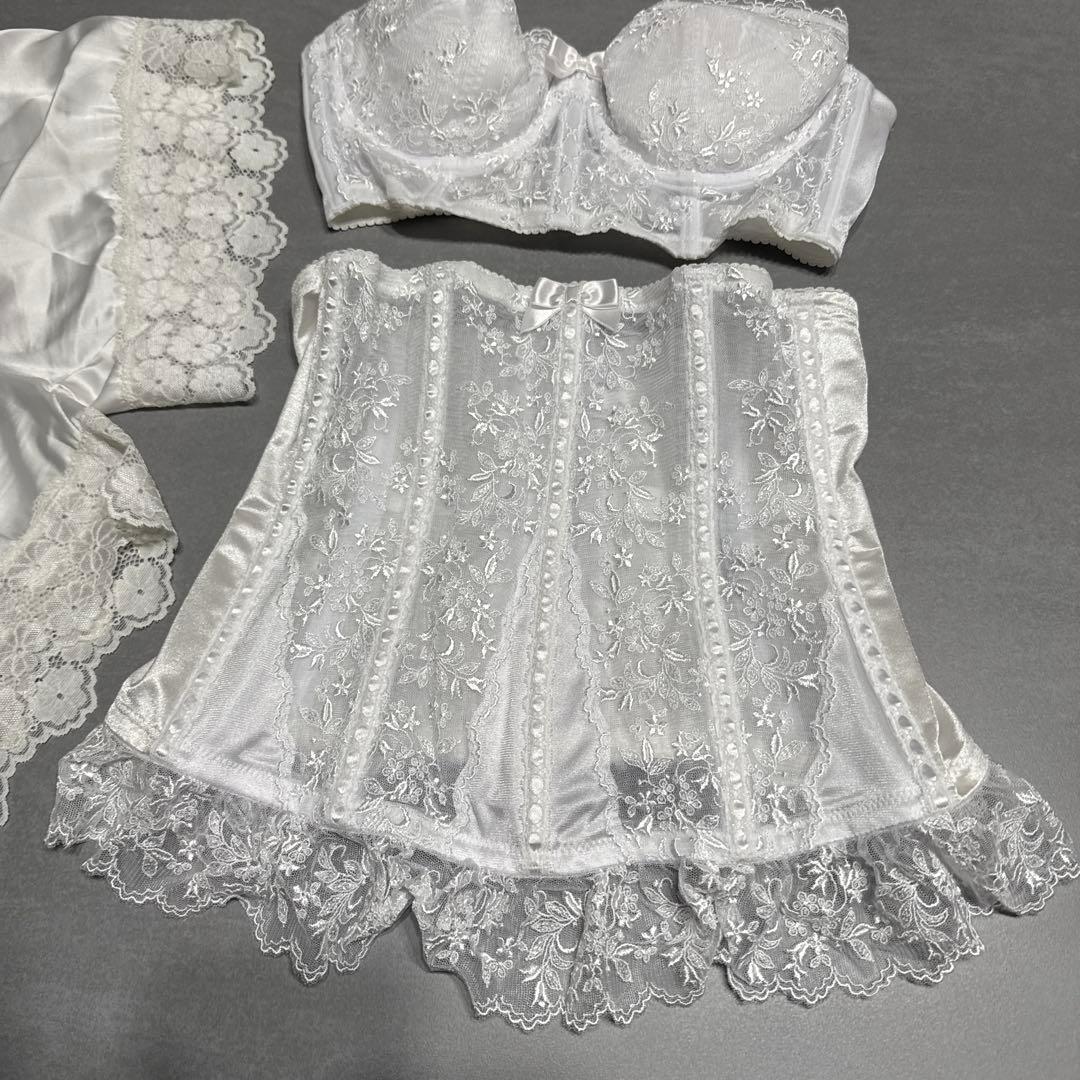 セモアブライダルインナー セモアエレガントBセット+SRYブライダルフレアパンツ