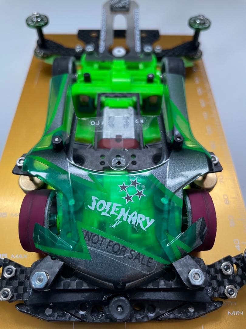 ミニ四駆 ＭＳフレキ完成車 セット 充電器 ペラタイヤ 加工ローラー