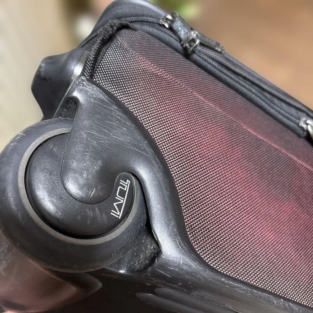 TUMI ALPHA 22020D4 トゥミアルファキャリーケースレッドブラック