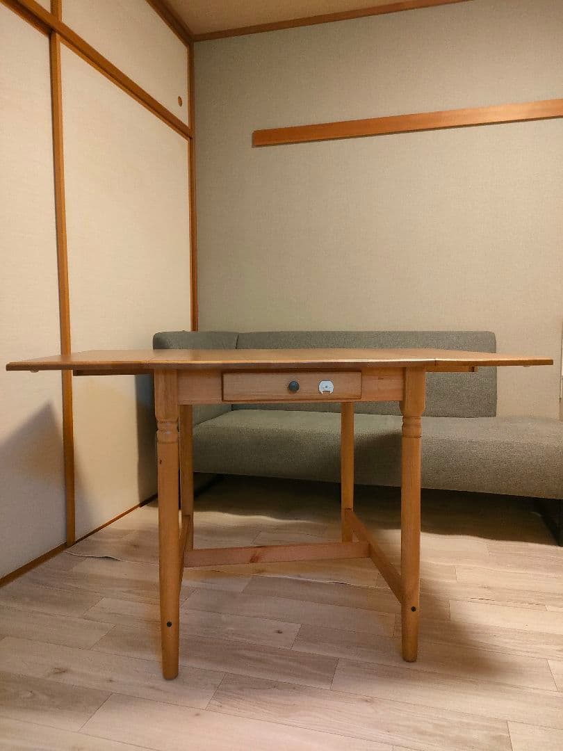 イケア インガートルプ 折りたたみ式 ダイニングテーブル