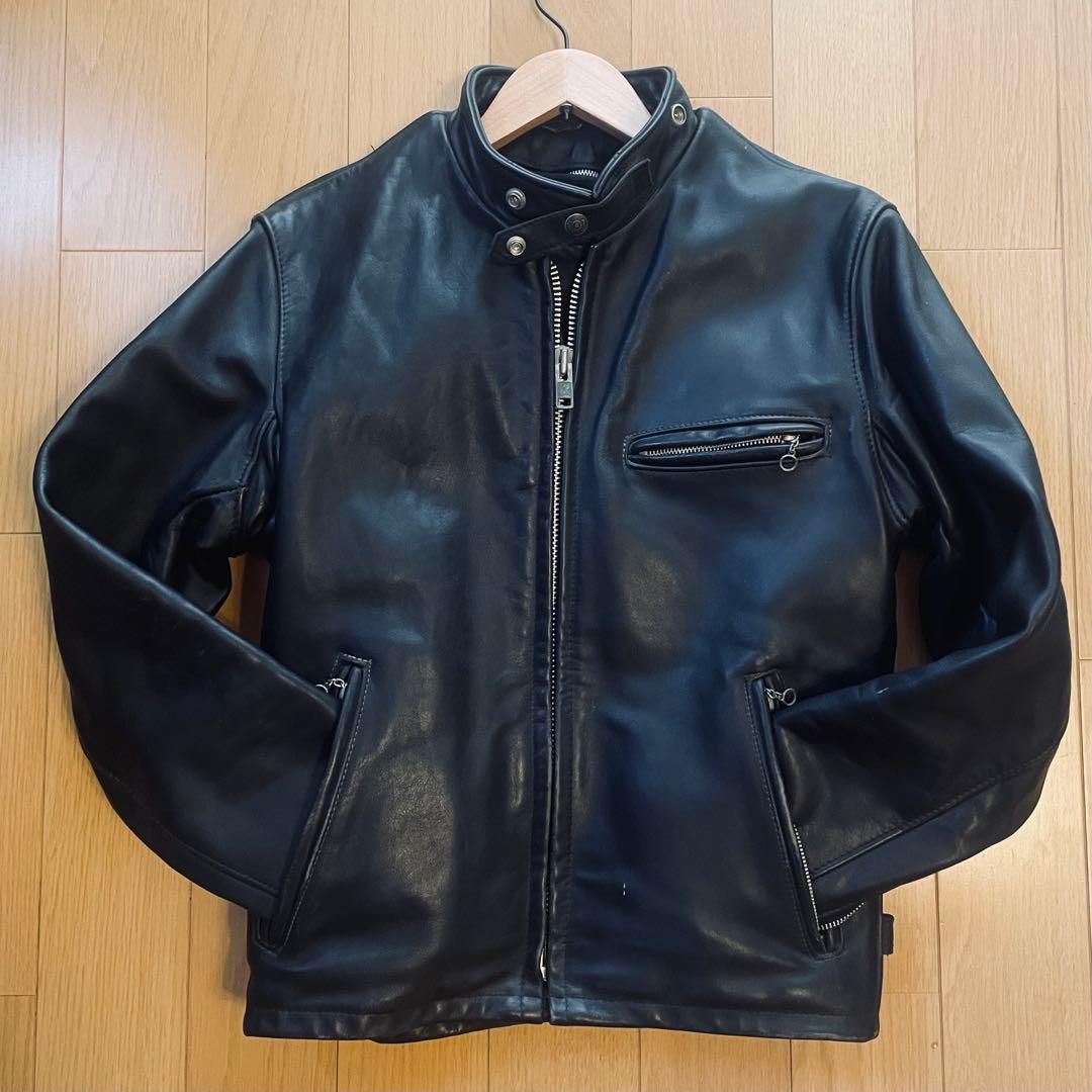 【定番】 Schott ショット レザージャケット36 ライダースジャケット