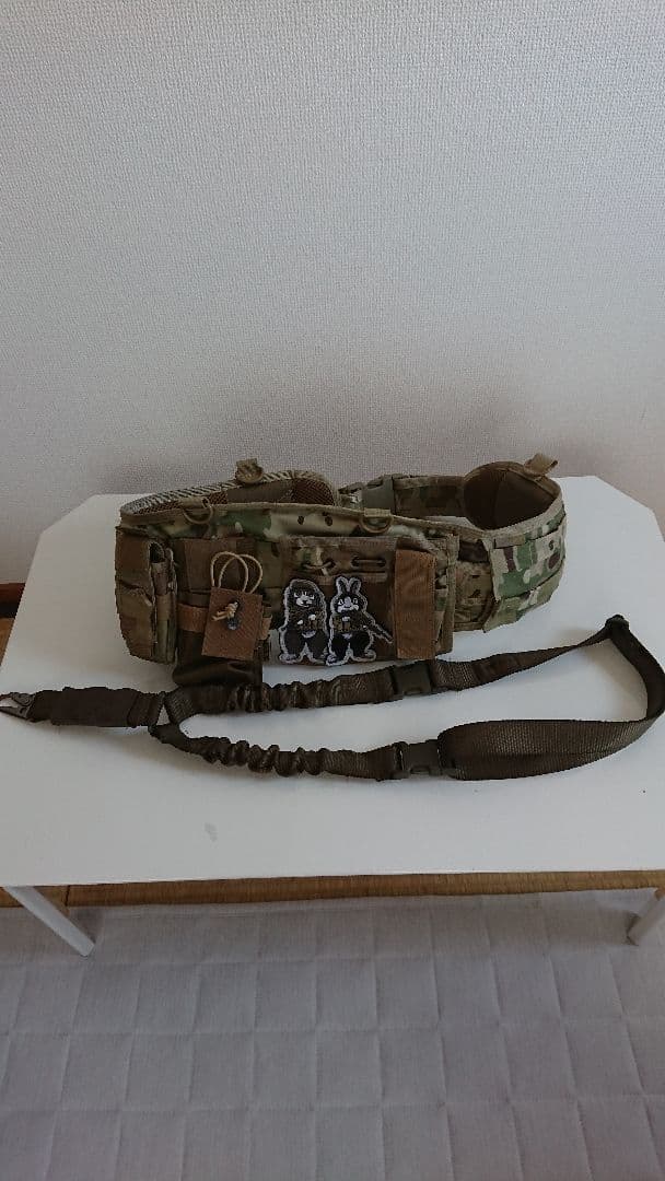 サバイバルゲーム用のウェスト収納ケース