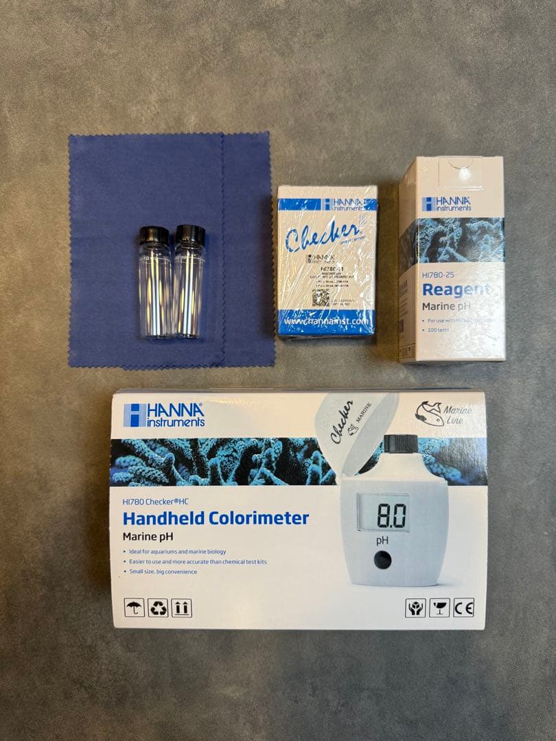 HANNA アクアリウムpHチェッカー　チェッカーHC 海水用 pH　HI780