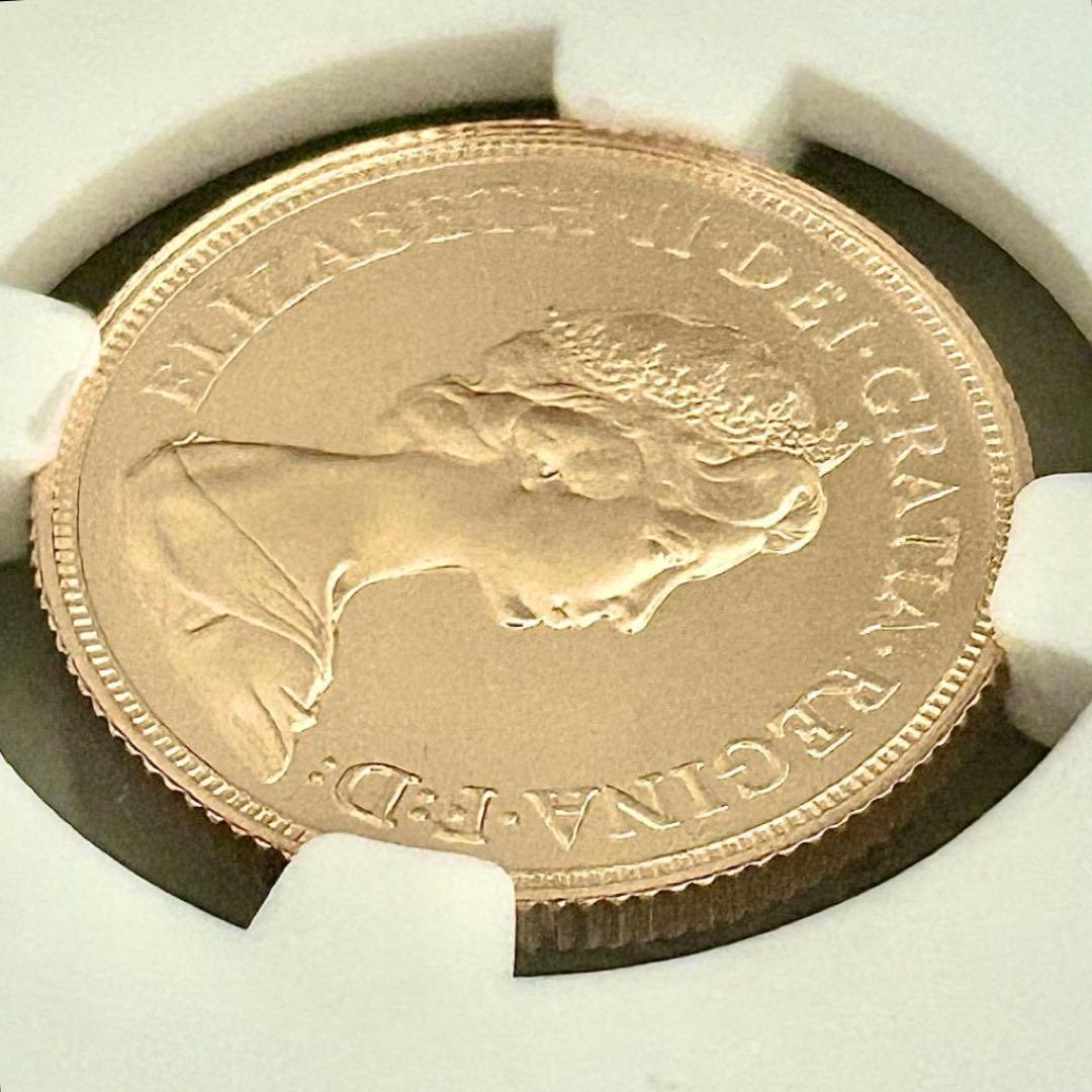 ★★★yokopea★★★　1983年イギリス1ソブリン金貨★PF69UC