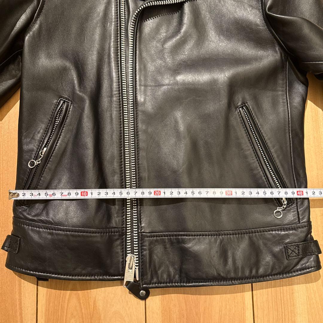 Schott × EDIFICE別注シングルライダースジャケット