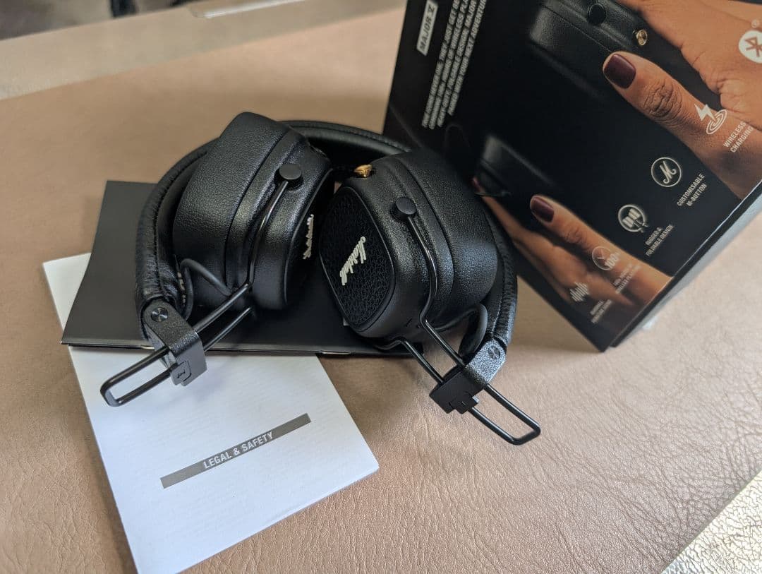 Marshall マーシャル MAJOR Ⅴ BLACK　ヘッドフォン