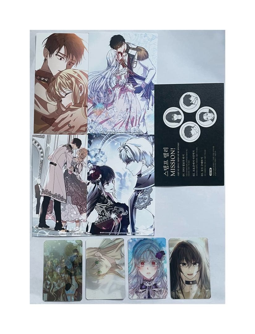 【売り切り価格】webtoonフェア イラストカード/レンチキュラーカード