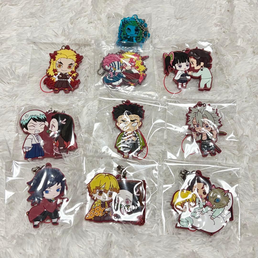 鬼滅の刃 ちょこのせプレミアム Qposket 缶バッジセット 22巻 23巻