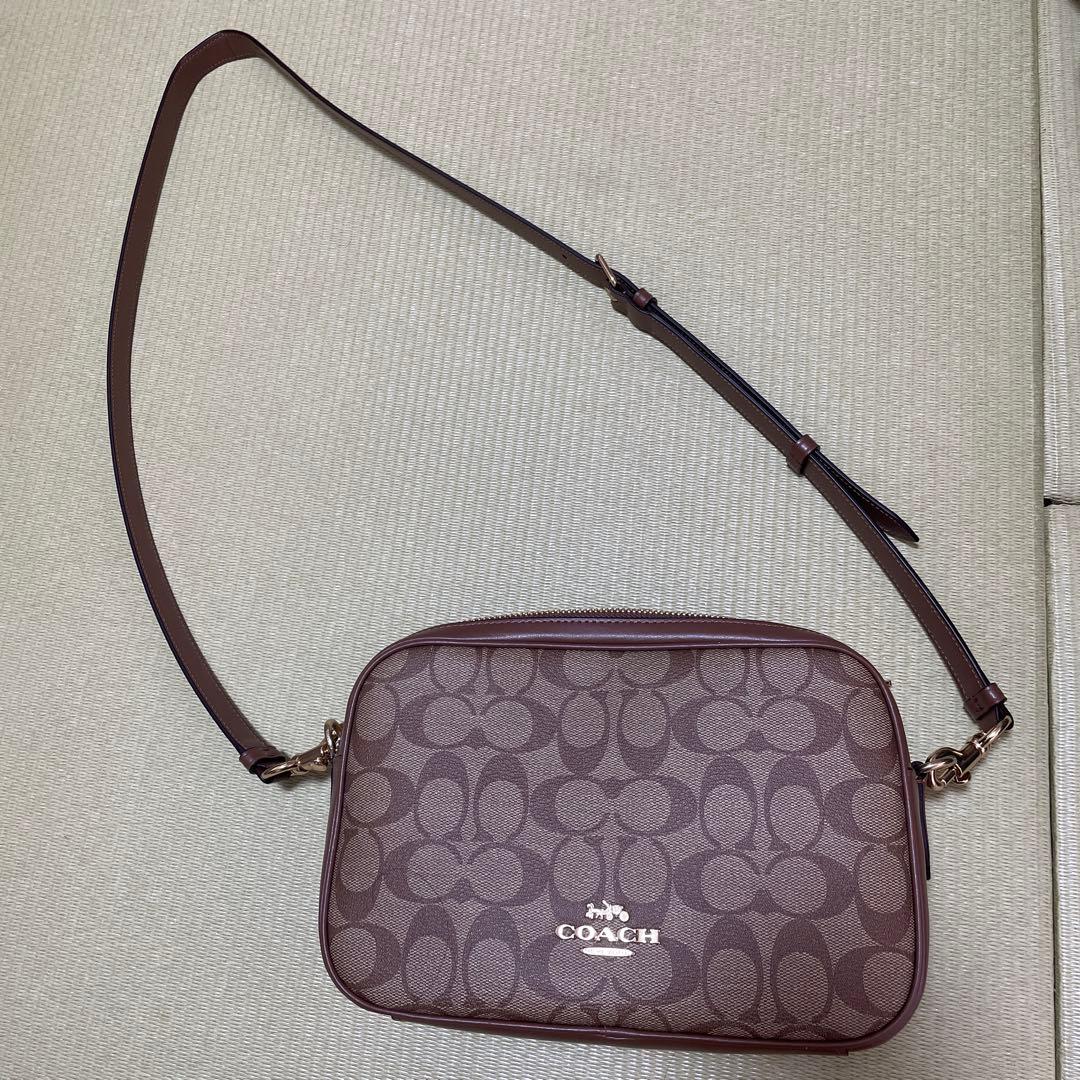 COACH ショルダーバッグ　ダブルジップ