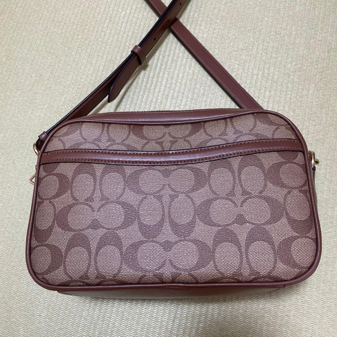 COACH ショルダーバッグ　ダブルジップ