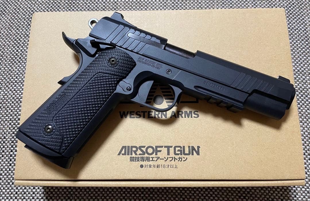 WA SIG SAUER 1911-X FULL G10グリップ