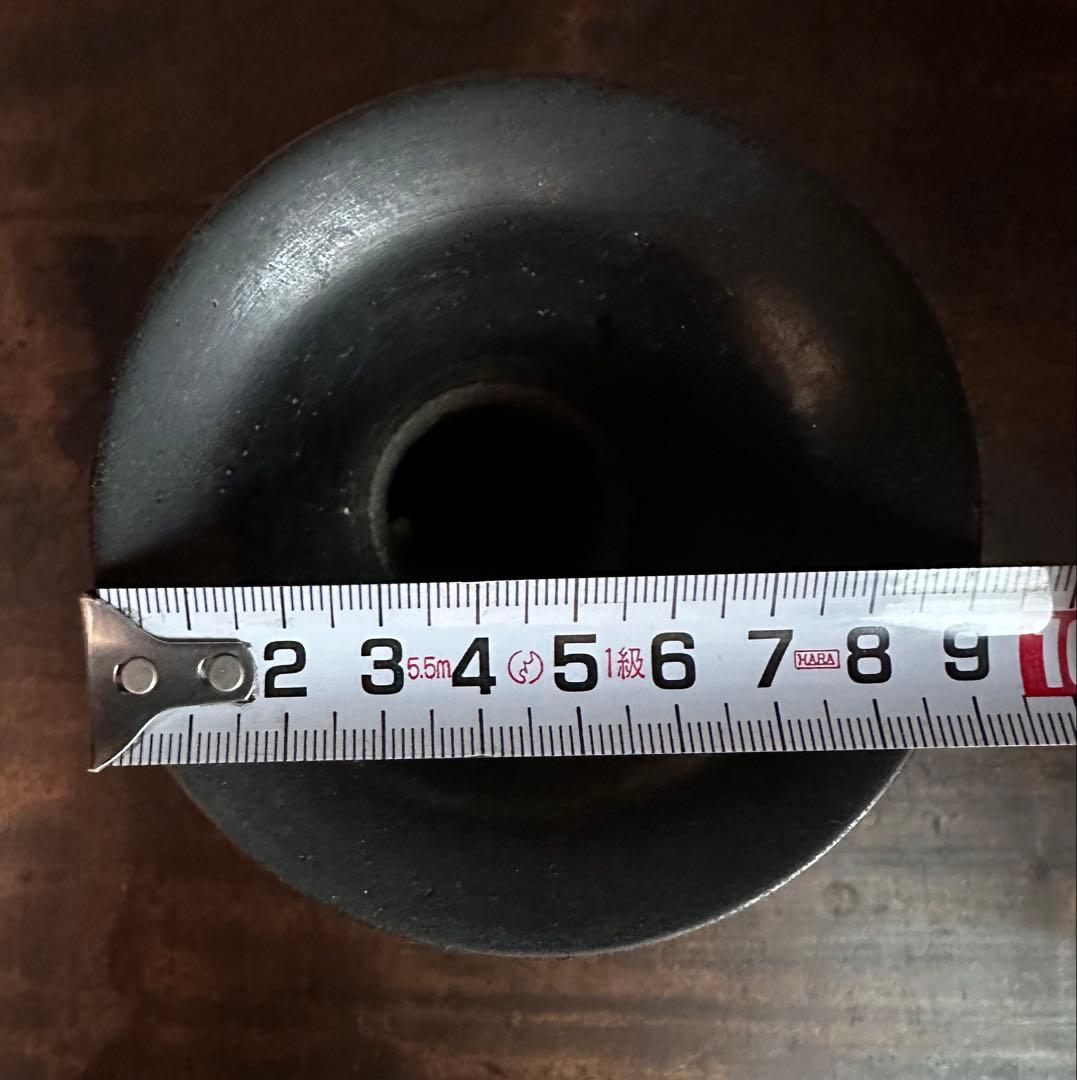 【希少】　古銅　銅製　鉄龍巻　龍巻花瓶　雄峰造　雄峰在銘　花入れ　高岡銅器　小