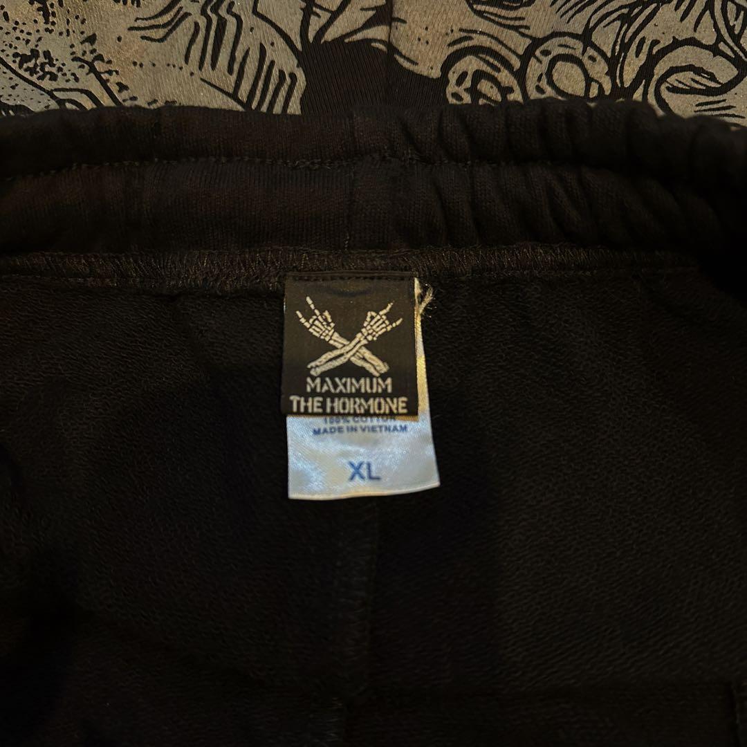【美品】マキシマム ザ ホルモン 旧暴君スウェットショートパンツ XLサイズ