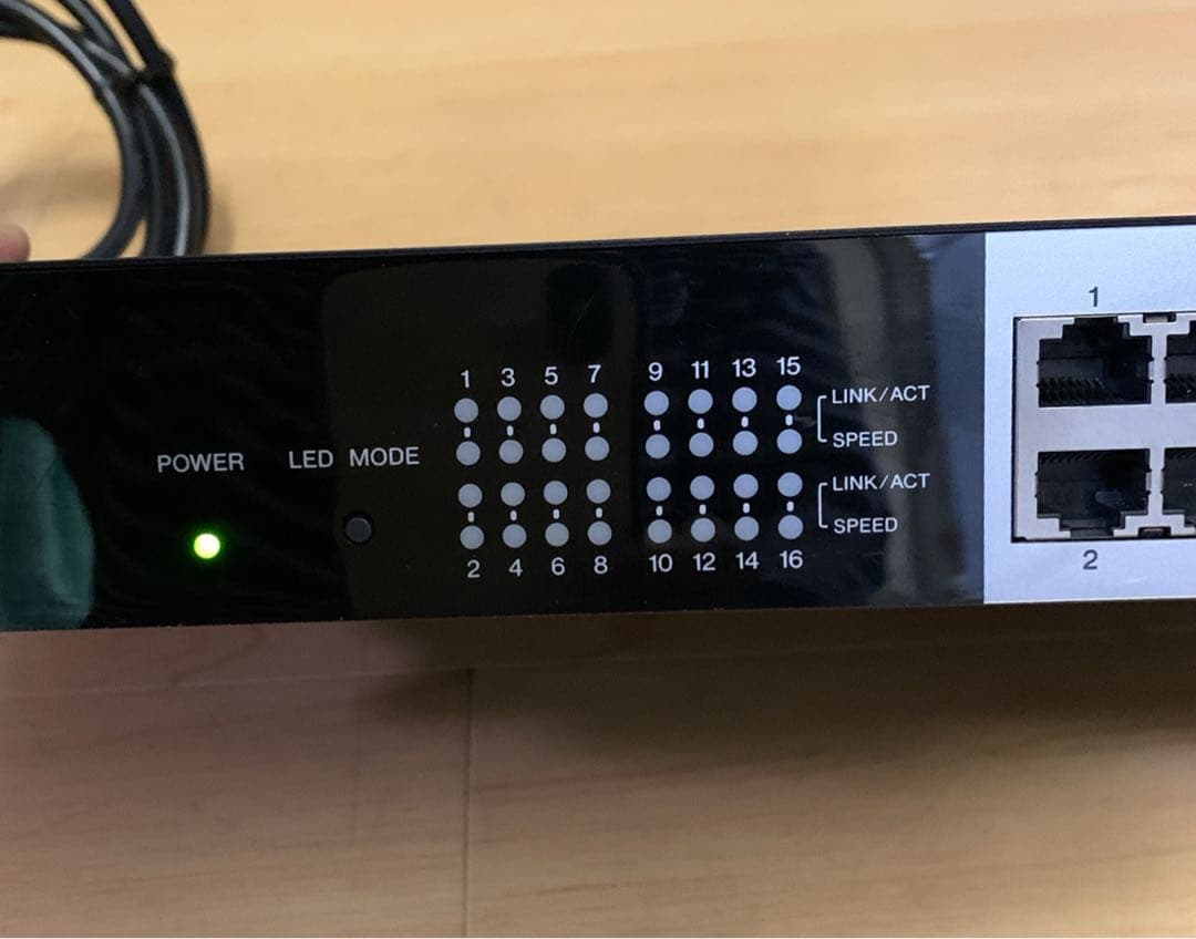 YAMAHA スマートL2スイッチ 16ポート SWX2210-16G ①