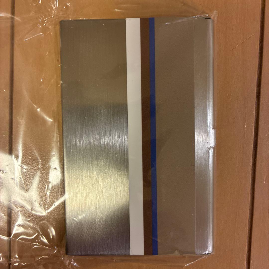 ステンレス製名刺入れ「鉄帯職人」網干総合車両所公開記念