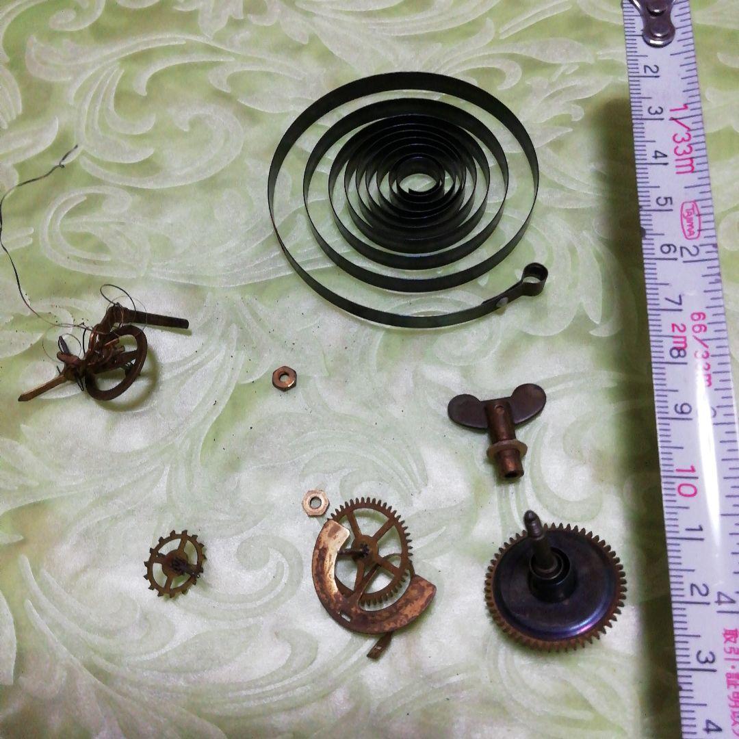 木製 水車小屋 時計 オルゴール ランプ アンティーク