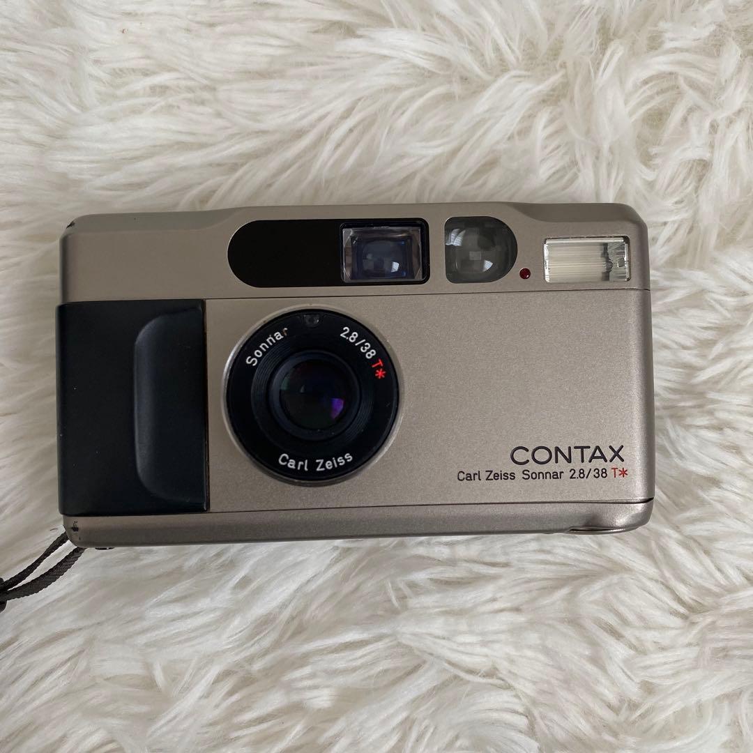 【大人気】CONTAXコンタックス T2コンパクトフィルムカメラ