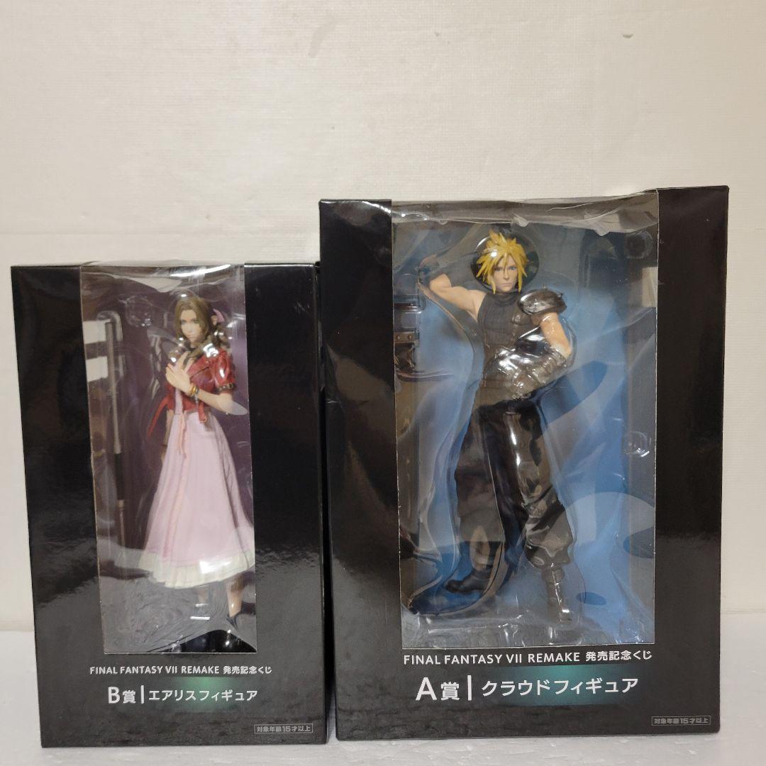 FINAL FANTASY VII REMAKE 一番くじクラウド、エアリス