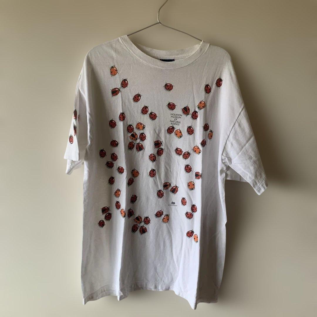 90s ダンギルバート てんとう虫 Tシャツ ヒューストン美術館 ヴィンテージ