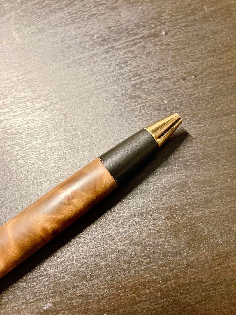 もち野原工芸　シャープペンシル　マーブルウッド旧型