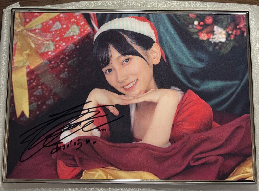乃木坂46 池田瑛紗 乃木フェス 直筆サイン入りオリジナルレンチキュラー